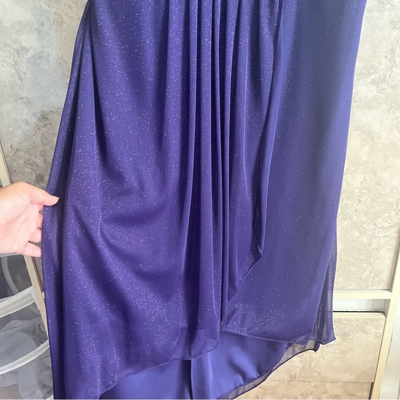 Purple Shimmery Dress - Picture 3 of 7
